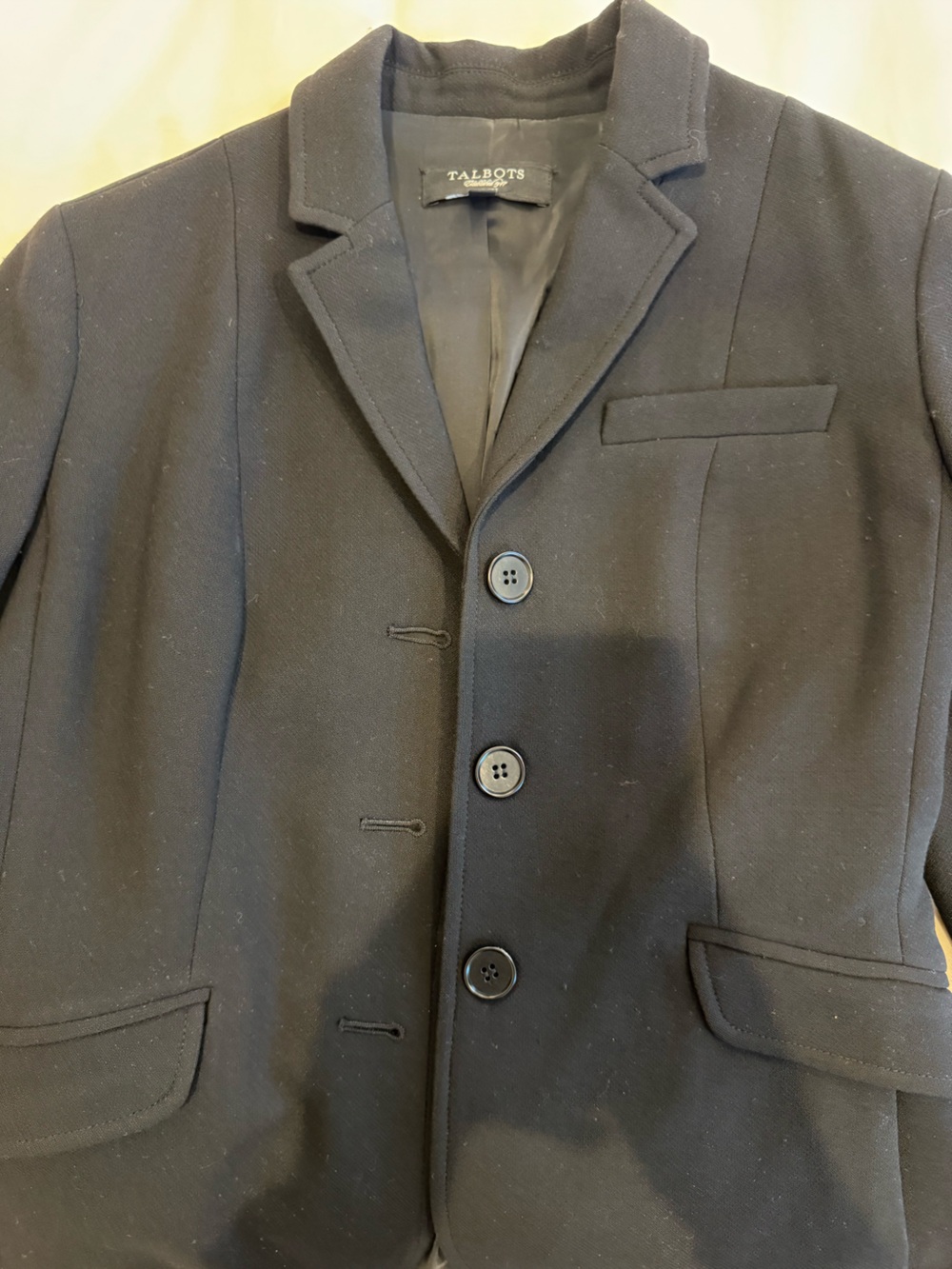 Talbots Petite Black Blazer - Classic Petite 4P
